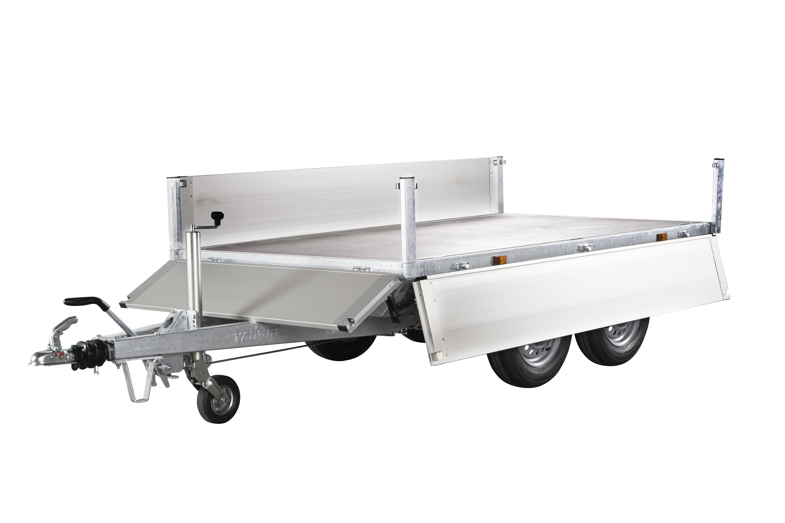 Variant 20P215 Trailer | Aluminium | Ladmål 254 x 144 x 35 cm | 2000 kg