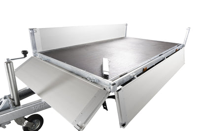 Variant 20P215 Trailer | Aluminium | Ladmål 254 x 144 x 35 cm | 2000 kg