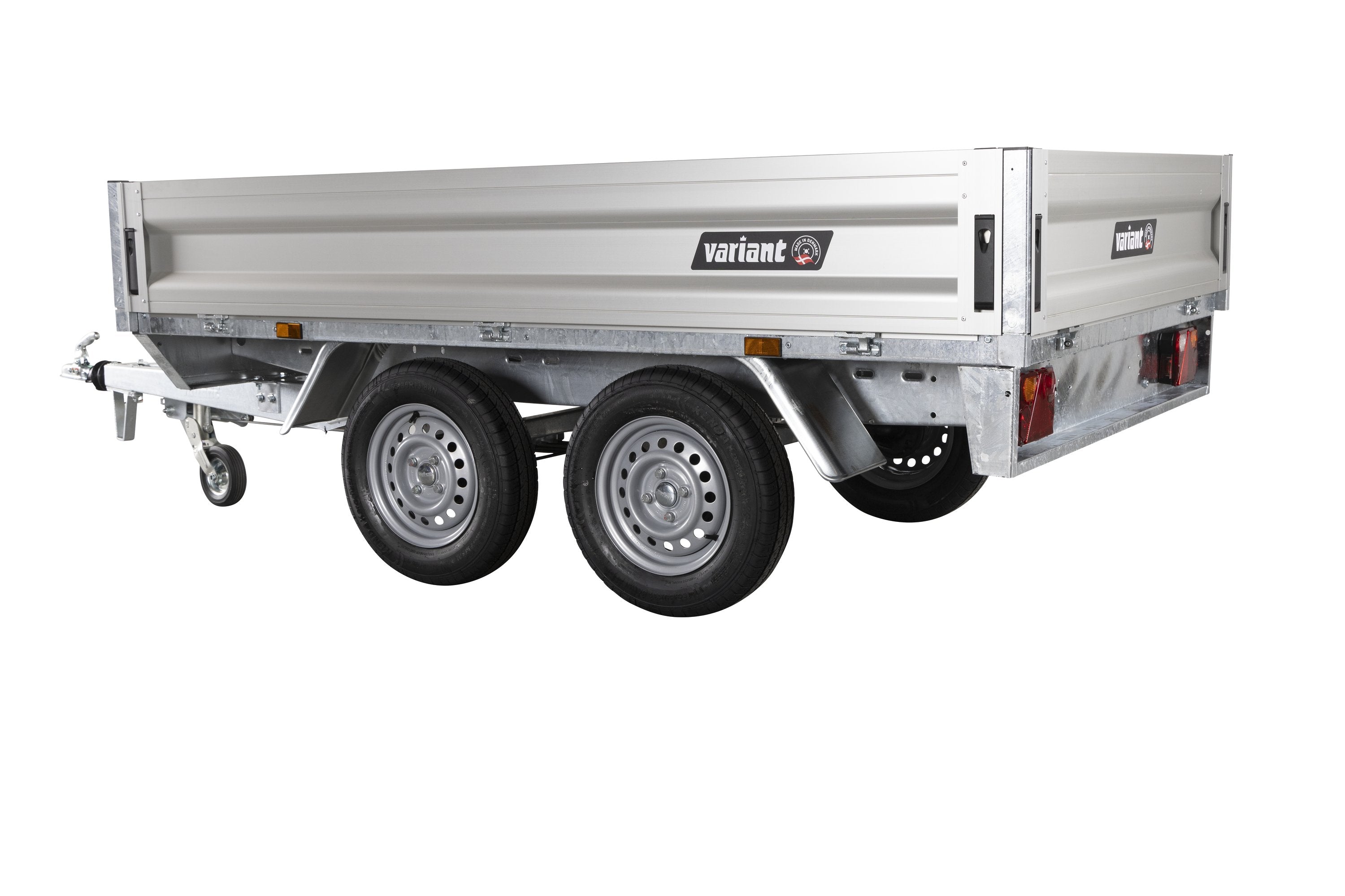 Variant 20P215 Trailer | Aluminium | Ladmål 254 x 144 x 35 cm | 2000 kg