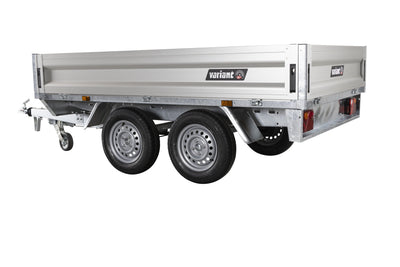 Variant 20P215 Trailer | Aluminium | Ladmål 254 x 144 x 35 cm | 2000 kg