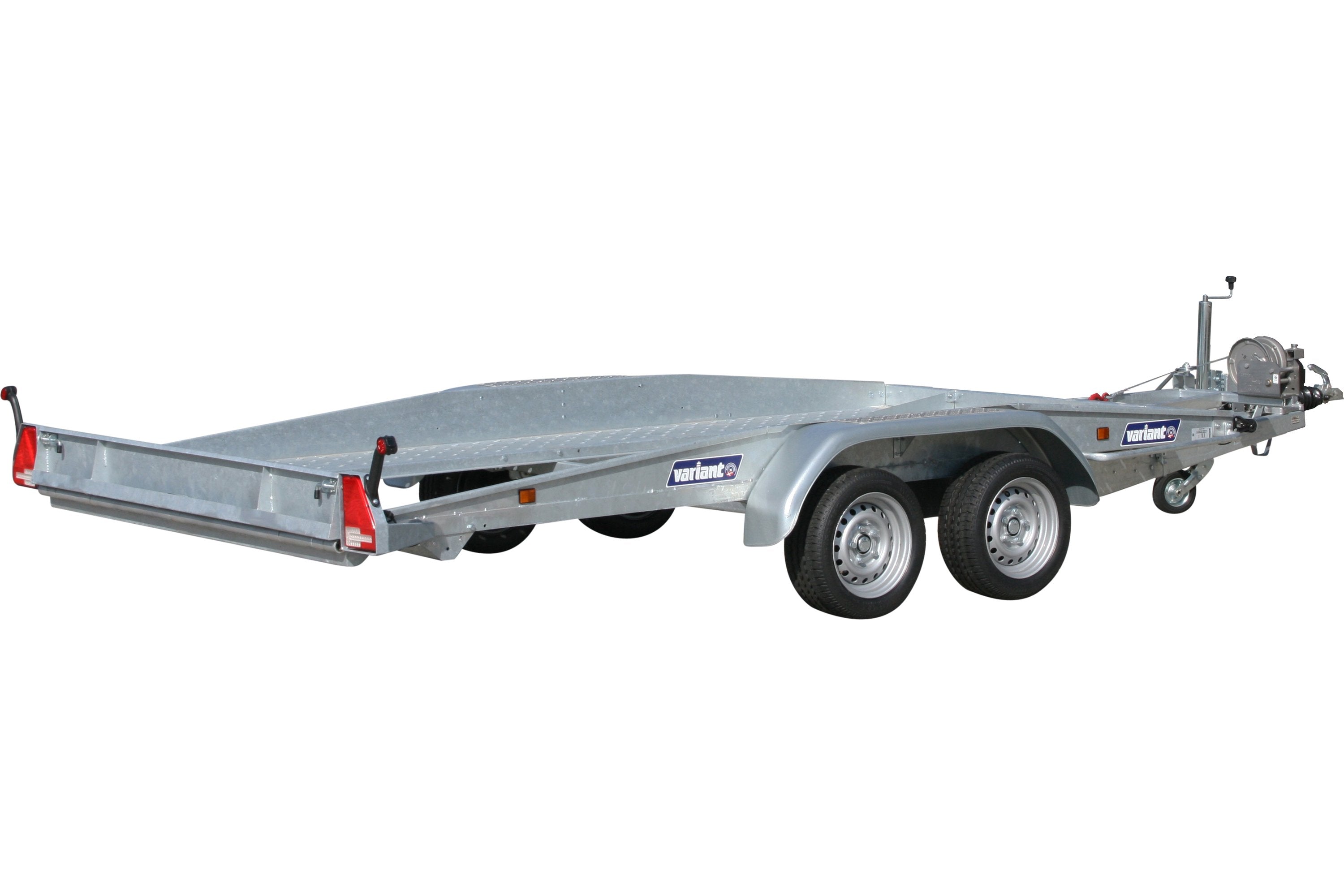 Variant 2704 A4 Autotrailer | Stål | Ladmål 400 x 200 x 21 cm | 2700 kg