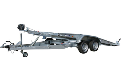 Variant 2704 A4 Autotrailer | Stål | Ladmål 400 x 200 x 21 cm | 2700 kg