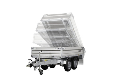 Variant 2715 T2 Maxi-Load Tiptrailer | Aluminium/Stål | Ladmål 254 x 145 x 35 cm | 2700 kg