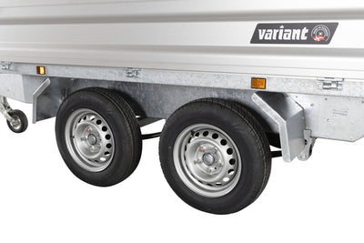 Variant 2715 T2 Maxi-Load Tiptrailer | Aluminium/Stål | Ladmål 254 x 145 x 35 cm | 2700 kg