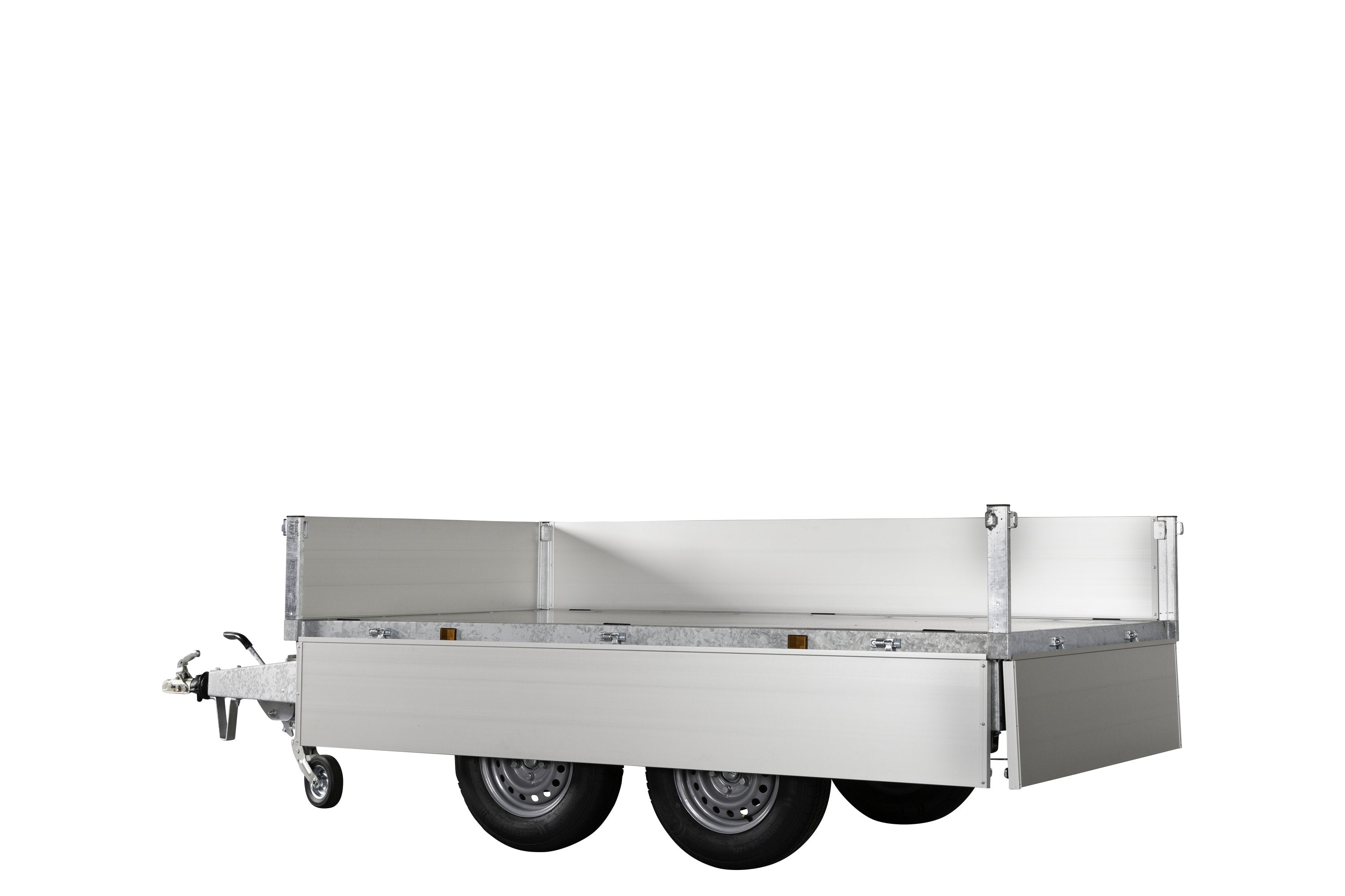 Variant 2715 T2 Tiptrailer | Aluminium/Stål | Ladmål 254 x 145 x 35 cm | 2700 kg