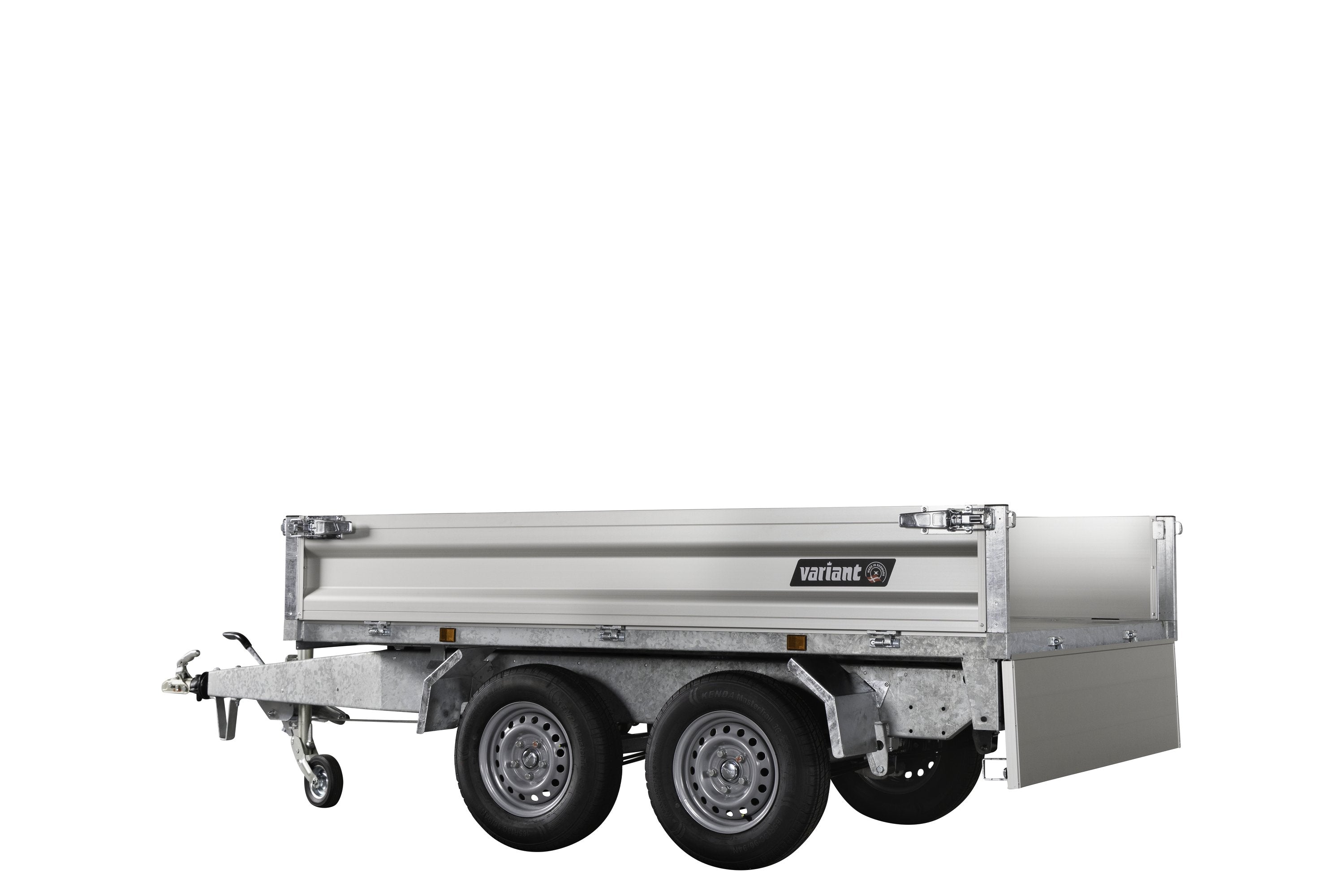 Variant 2715 T2 Maxi-Load Tiptrailer | Aluminium/Stål | Ladmål 254 x 145 x 35 cm | 2700 kg