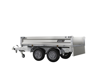 Variant 2715 T2 Maxi-Load Tiptrailer | Aluminium/Stål | Ladmål 254 x 145 x 35 cm | 2700 kg