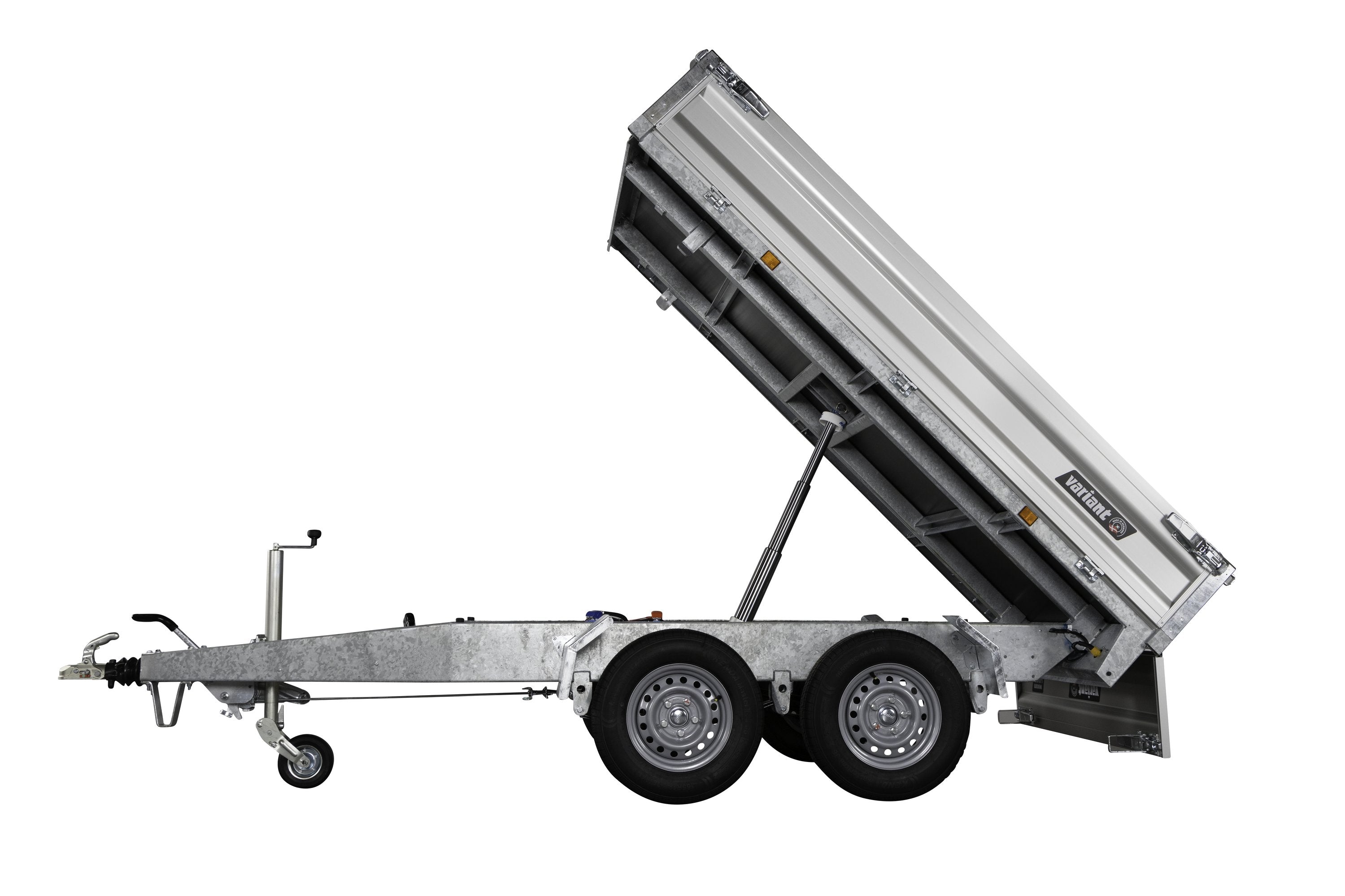 Variant 2715 T2 Maxi-Load Tiptrailer | Aluminium/Stål | Ladmål 254 x 145 x 35 cm | 2700 kg