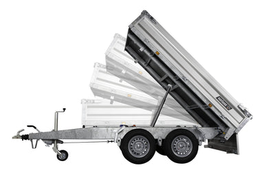 Variant 2715 T2 Maxi-Load Tiptrailer | Aluminium/Stål | Ladmål 254 x 145 x 35 cm | 2700 kg