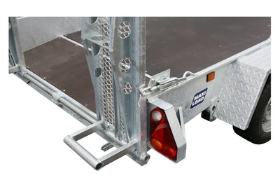 Variant 2716 B3 Maskintrailer | Stål | Ladmål 300 x 162 x 23 cm | 2700 kg