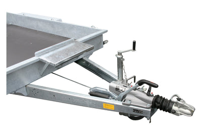 Variant 2716 B3 Maskintrailer | Stål | Ladmål 300 x 162 x 23 cm | 2700 kg