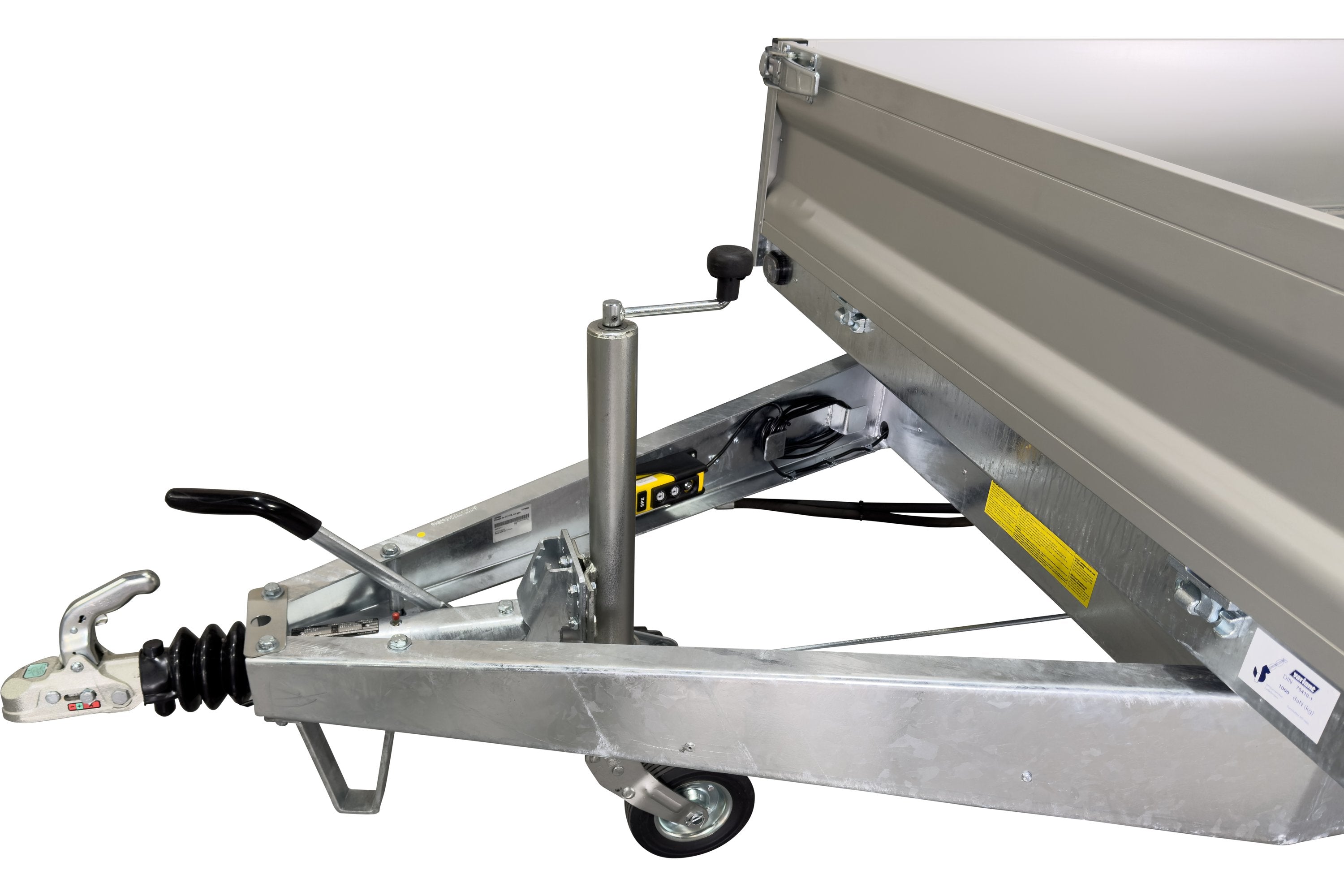 Variant 2717 T3 Basic Tiptrailer | Aluminium/Stål | Ladmål 320 x 168 x 35 cm | 2700 kg