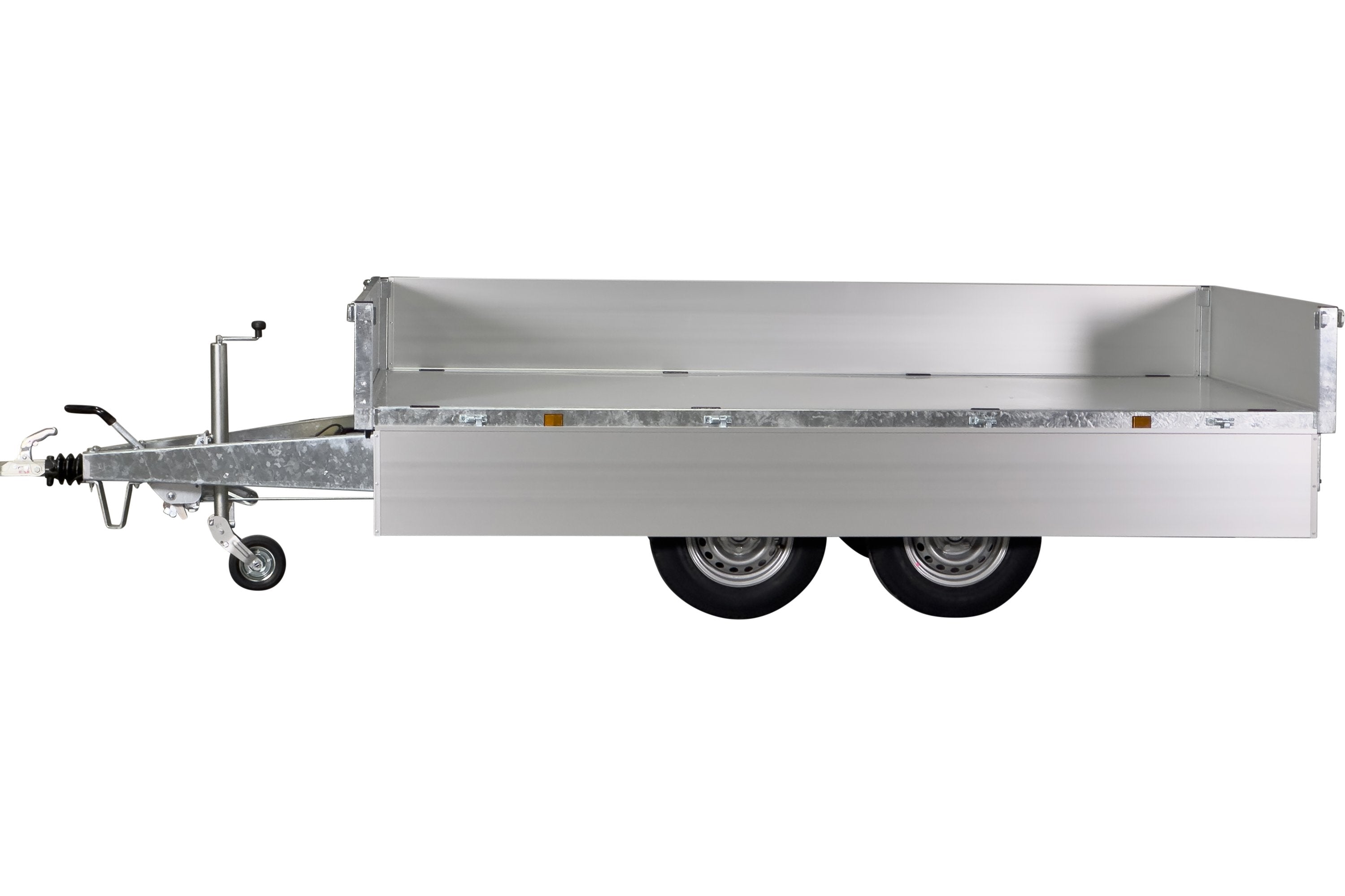Variant 2717 T3 Basic Tiptrailer | Aluminium/Stål | Ladmål 320 x 168 x 35 cm | 2700 kg