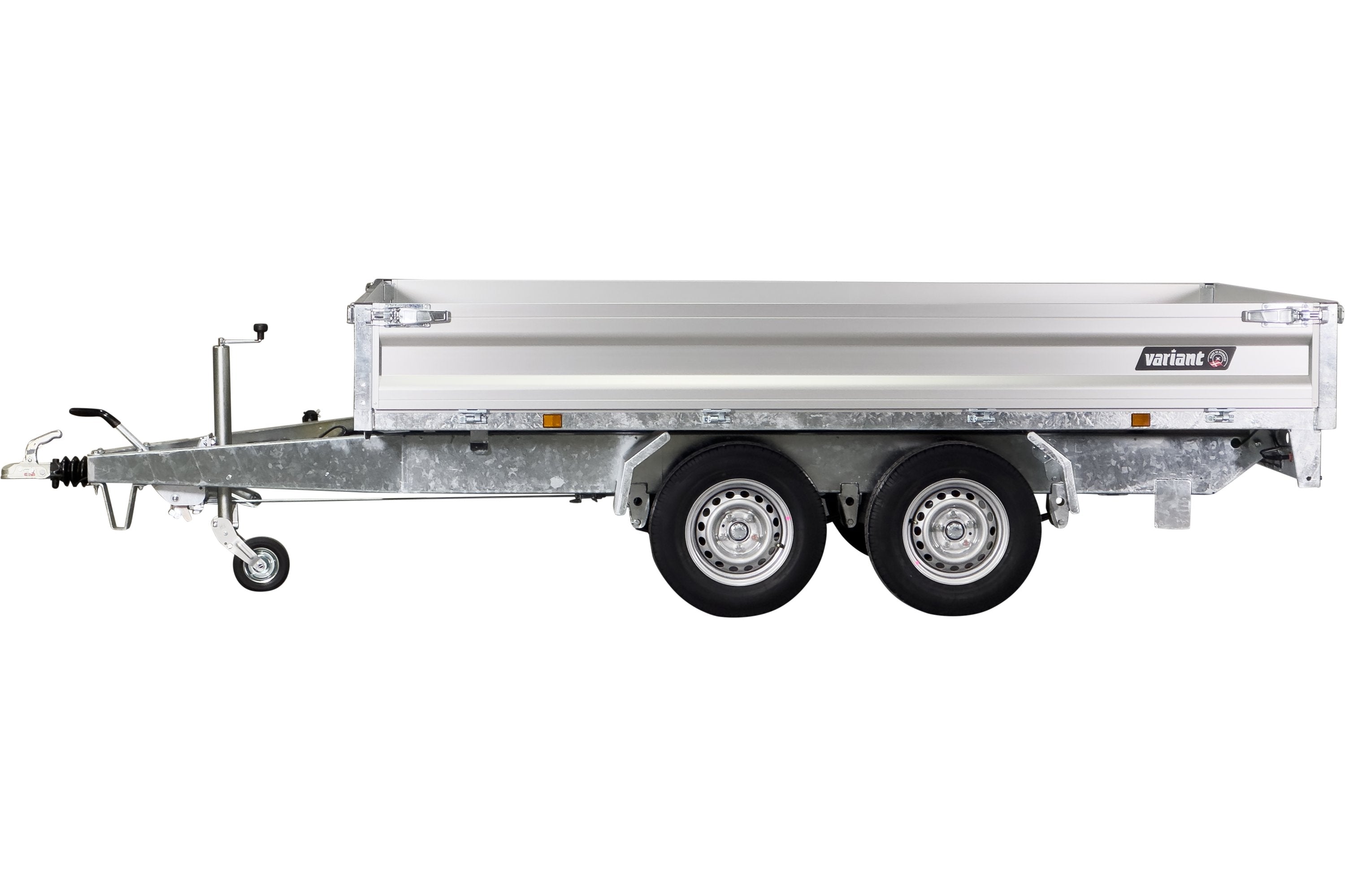 Variant 2717 T3 Tiptrailer | Aluminium/Stål | Ladmål 320 x 168 x 35 cm | 1600 kg