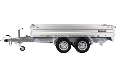 Variant 2717 T3 Tiptrailer | Aluminium/Stål | Ladmål 320 x 168 x 35 cm | 1600 kg