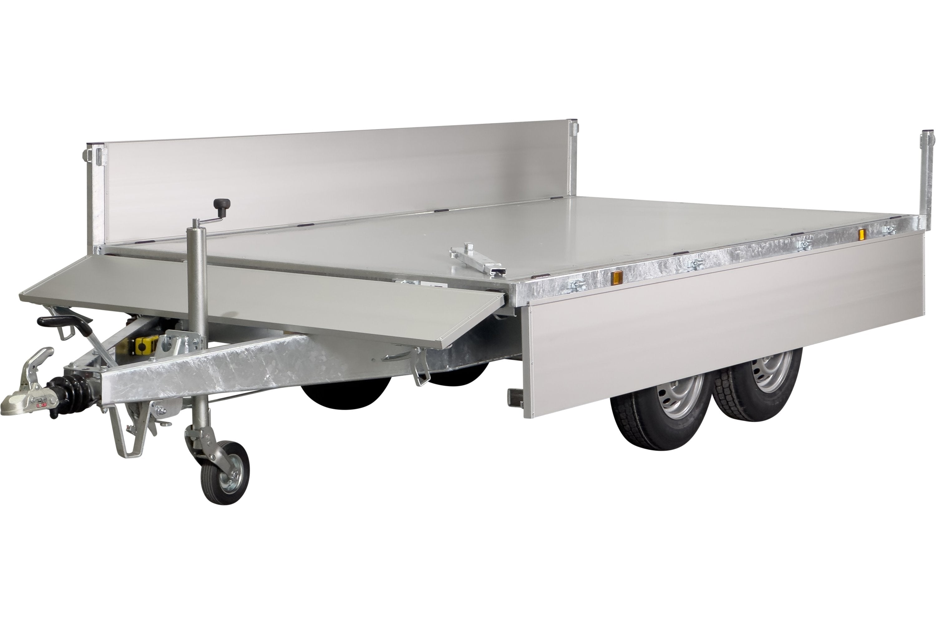 Variant 2717 T3 Tiptrailer | Aluminium/Stål | Ladmål 320 x 168 x 35 cm | 1600 kg