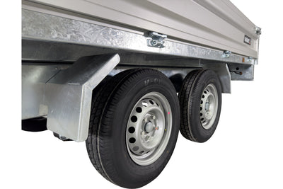 Variant 2717 T3 Tiptrailer | Aluminium/Stål | Ladmål 320 x 168 x 35 cm | 1600 kg