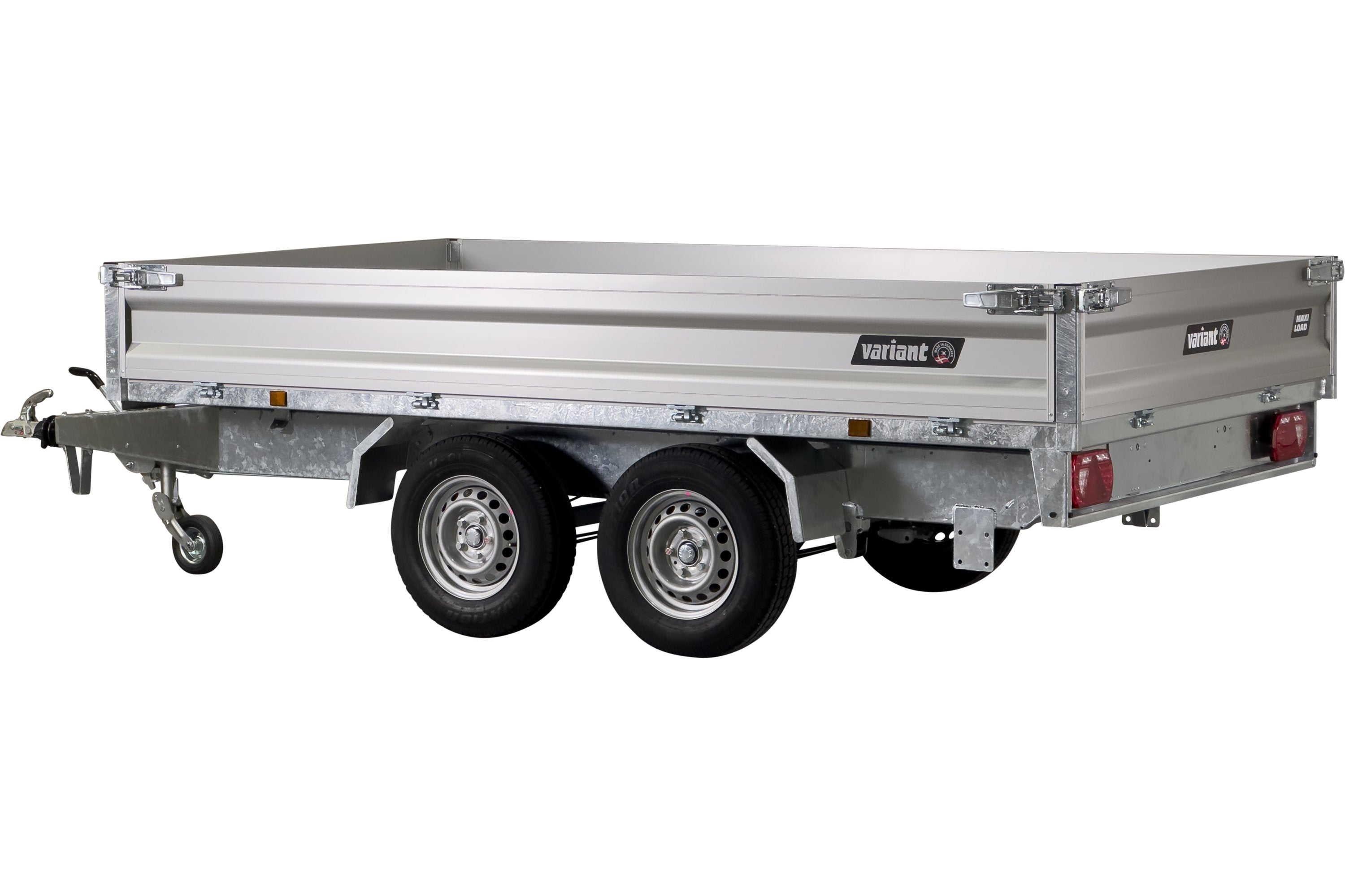 Variant 2717 T3 Tiptrailer | Aluminium/Stål | Ladmål 320 x 168 x 35 cm | 1600 kg