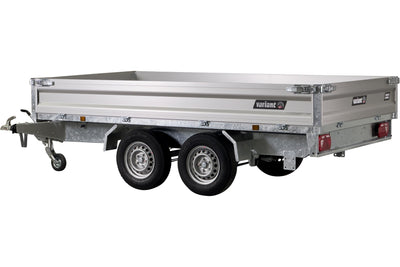Variant 2717 T3 Tiptrailer | Aluminium/Stål | Ladmål 320 x 168 x 35 cm | 1600 kg