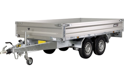 Variant 2717 T3 Tiptrailer | Aluminium/Stål | Ladmål 320 x 168 x 35 cm | 1600 kg