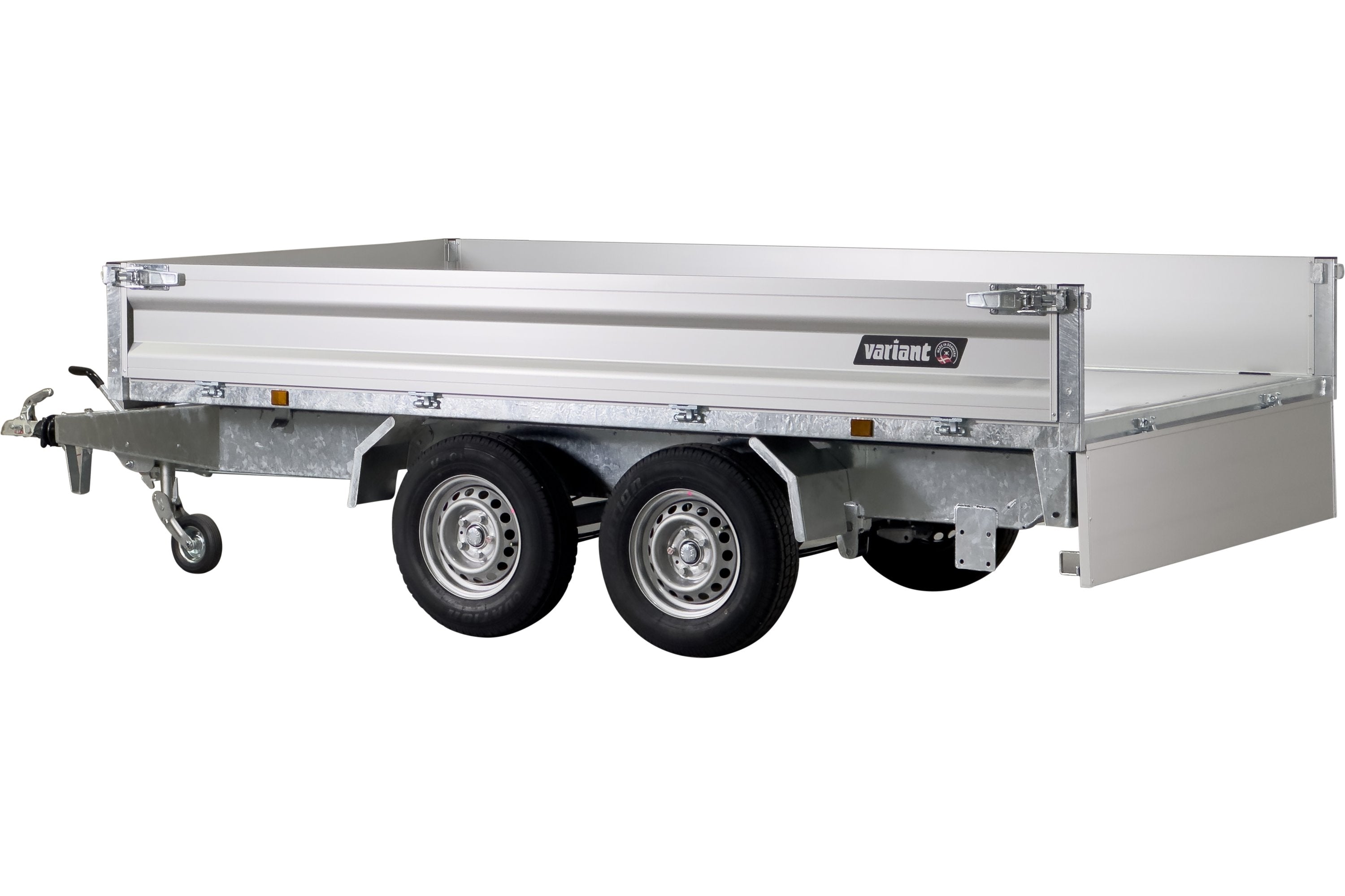 Variant 2717 T3 Tiptrailer | Aluminium/Stål | Ladmål 320 x 168 x 35 cm | 1600 kg