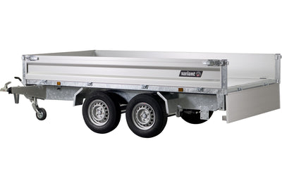 Variant 2717 T3 Tiptrailer | Aluminium/Stål | Ladmål 320 x 168 x 35 cm | 1600 kg