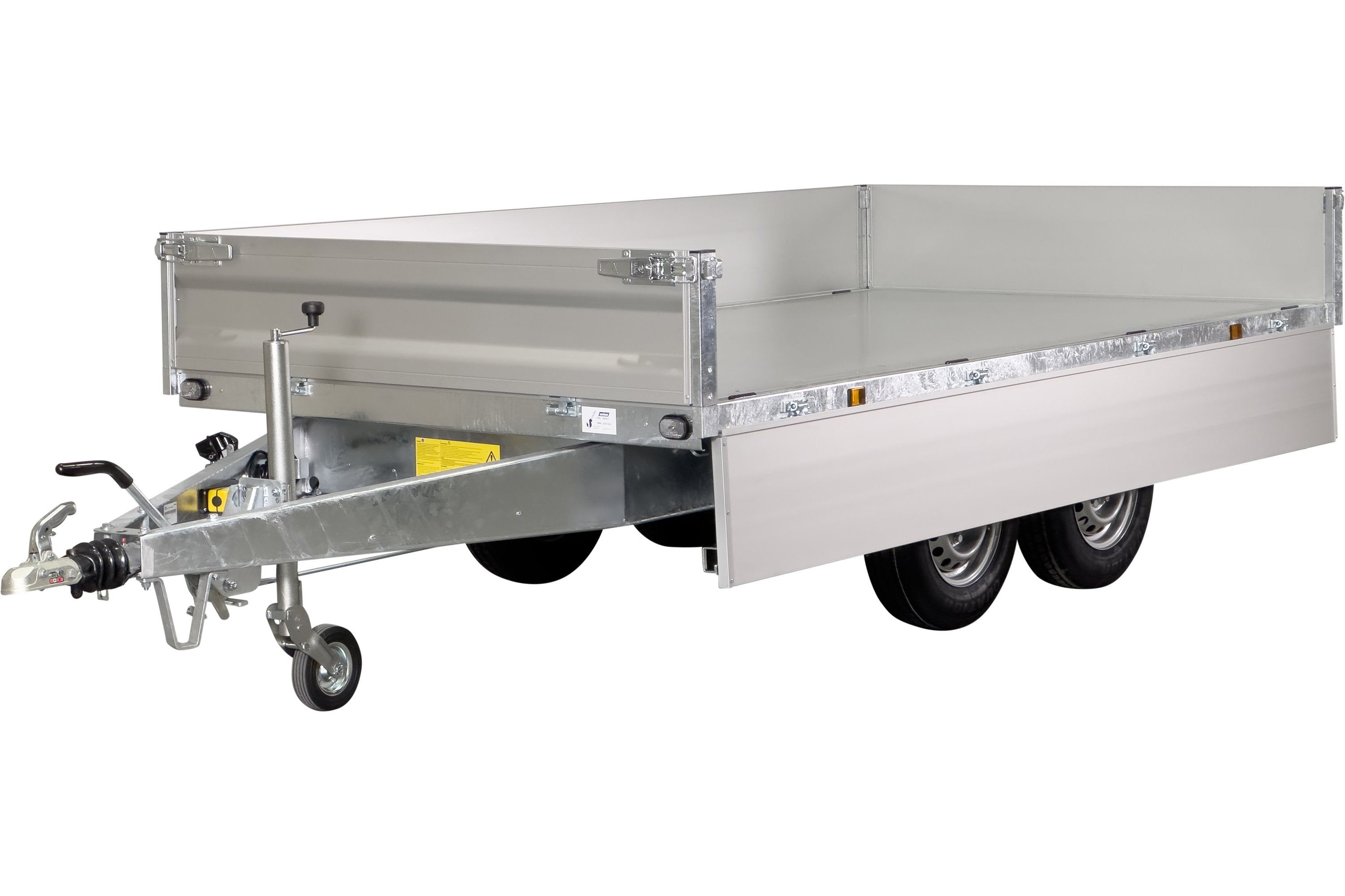 Variant 2717 T3 Tiptrailer | Aluminium/Stål | Ladmål 320 x 168 x 35 cm | 1600 kg