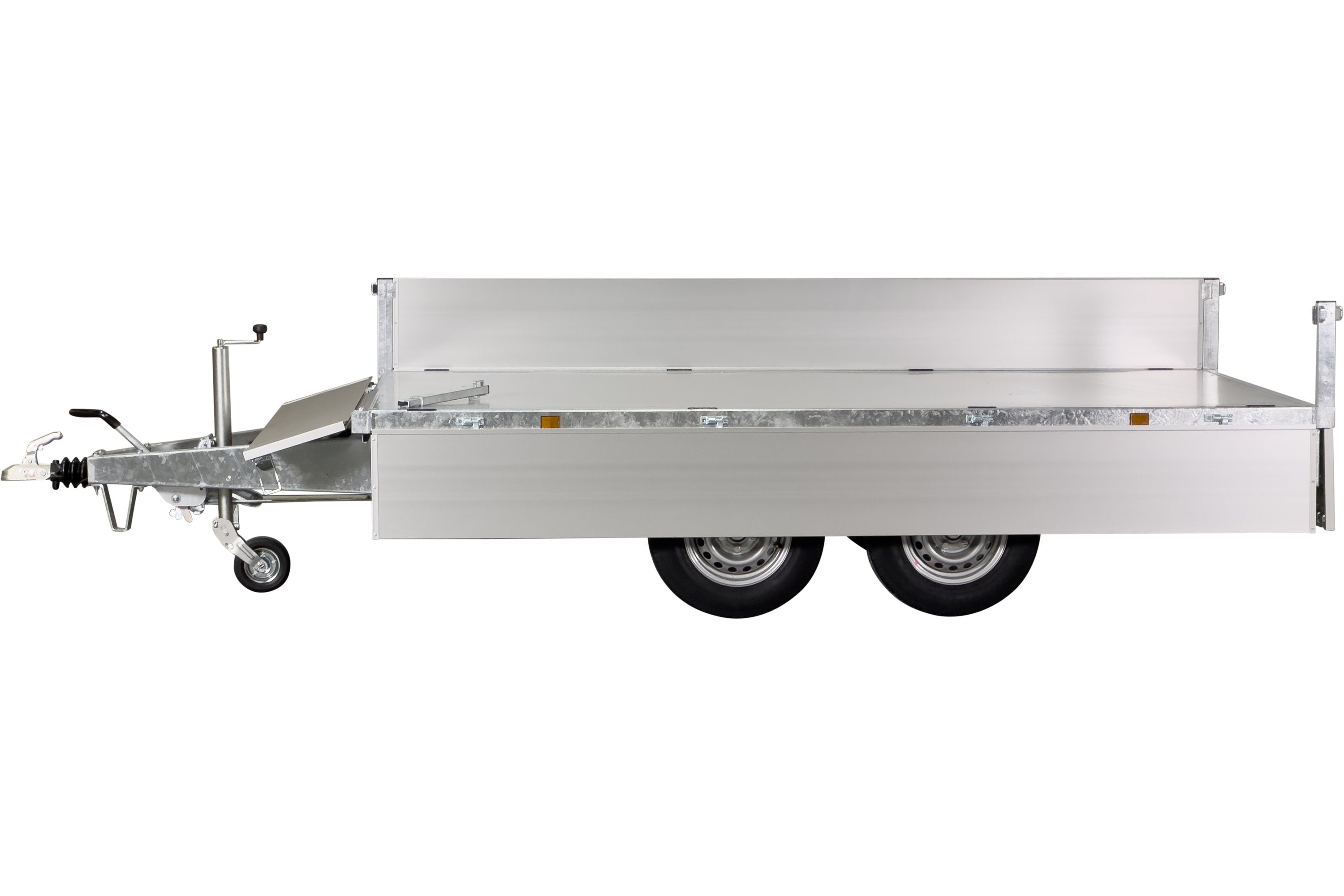 Variant 2717 T3 Tiptrailer | Aluminium/Stål | Ladmål 320 x 168 x 35 cm | 1600 kg