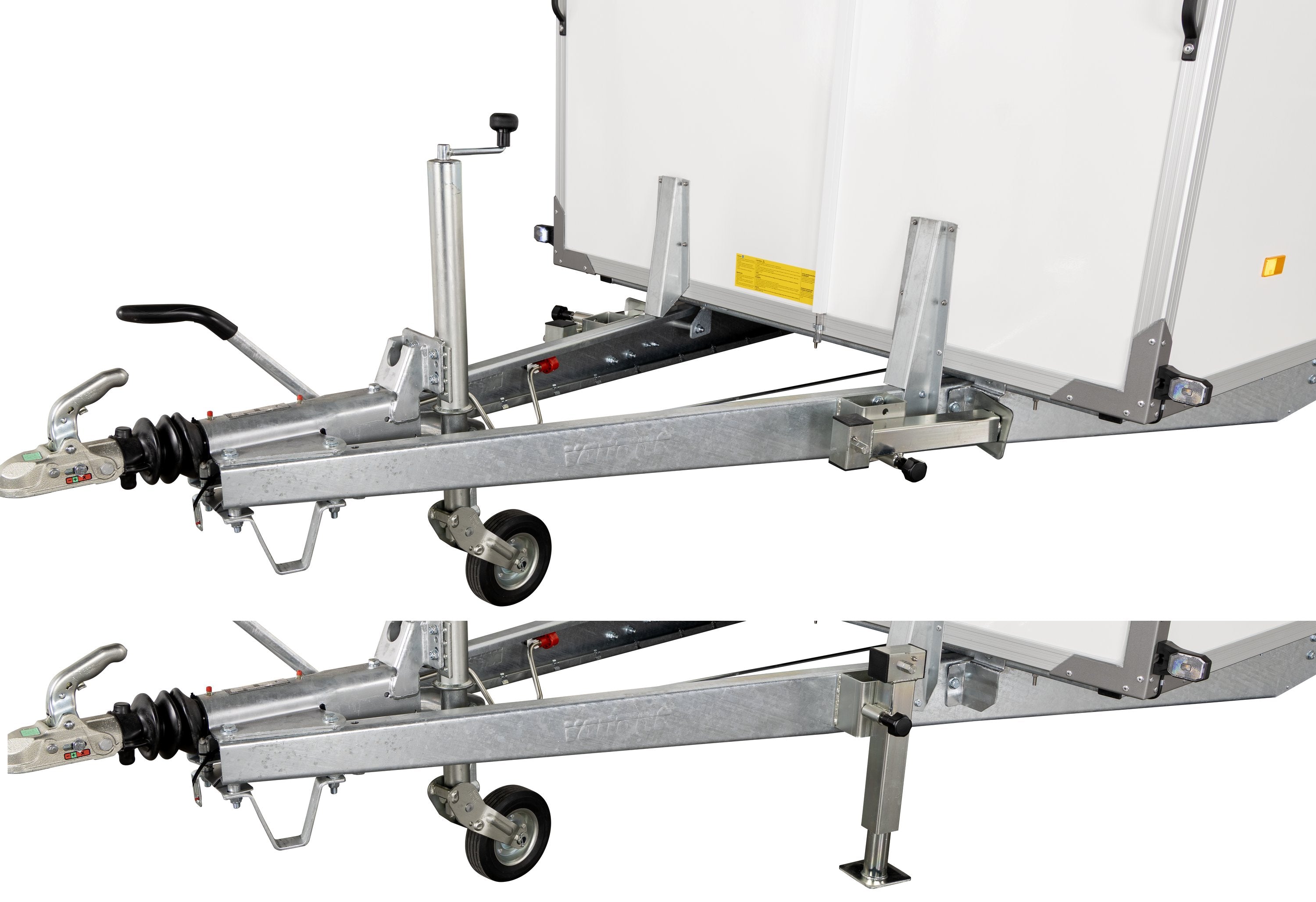 Variant 2719 K4 Classic | Aluminium | Ladmål 408 x 175 x 190 cm | 2700 kg