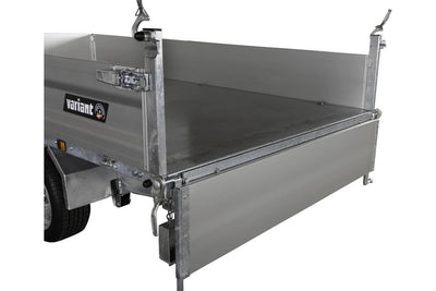 Variant 3017 TB Basic Tiptrailer | Aluminium/Stål | Ladmål 320 x 168 x 35 cm | 3000 kg
