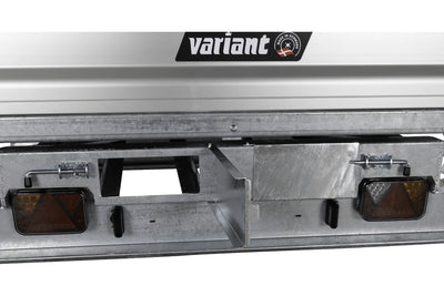 Variant 3017 TB Basic Tiptrailer | Aluminium/Stål | Ladmål 320 x 168 x 35 cm | 3000 kg