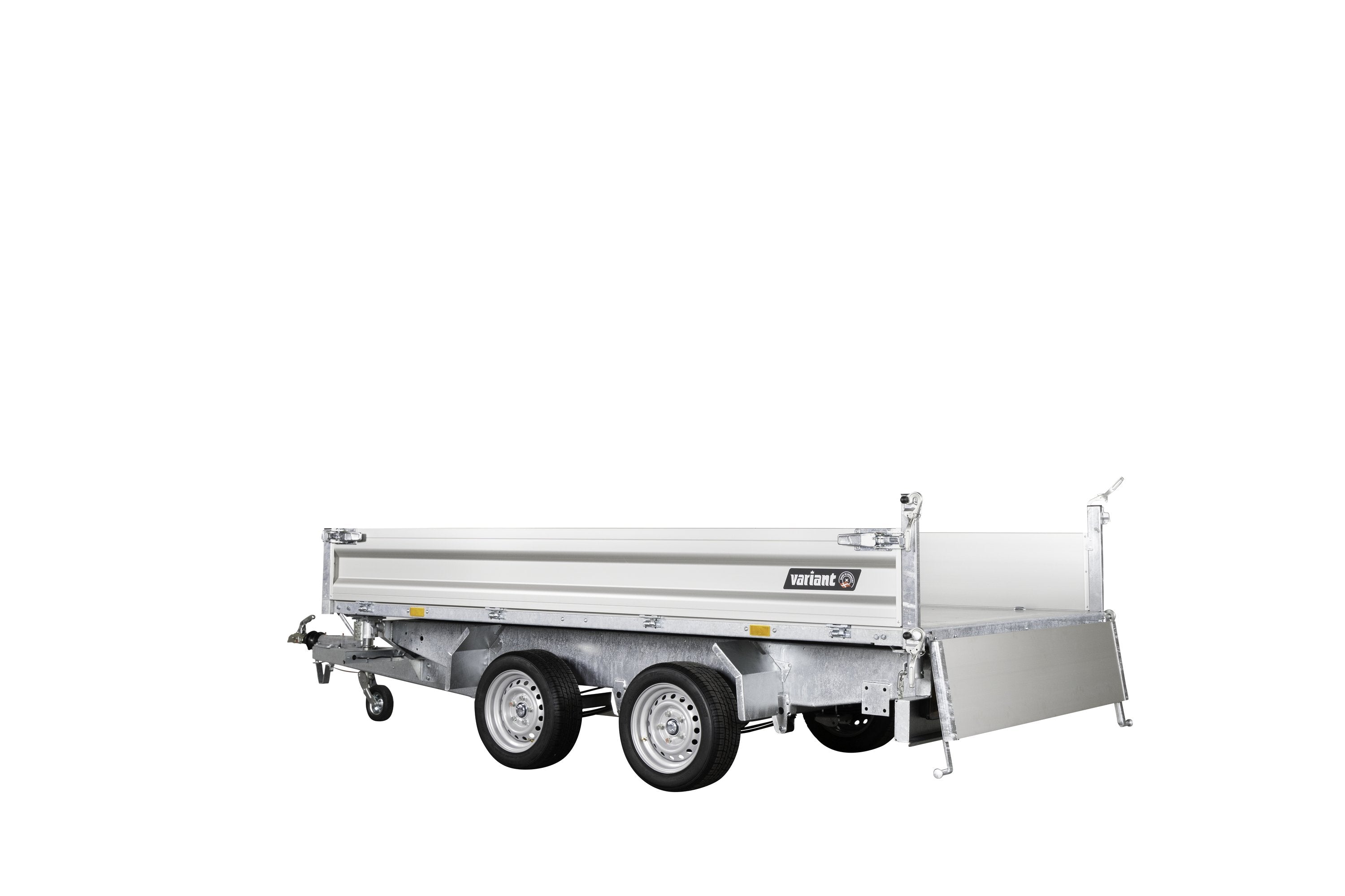 Variant 3017 TB Basic Tiptrailer | Aluminium/Stål | Ladmål 320 x 168 x 35 cm | 3000 kg