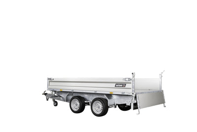 Variant 3017 TB Basic Tiptrailer | Aluminium/Stål | Ladmål 320 x 168 x 35 cm | 3000 kg
