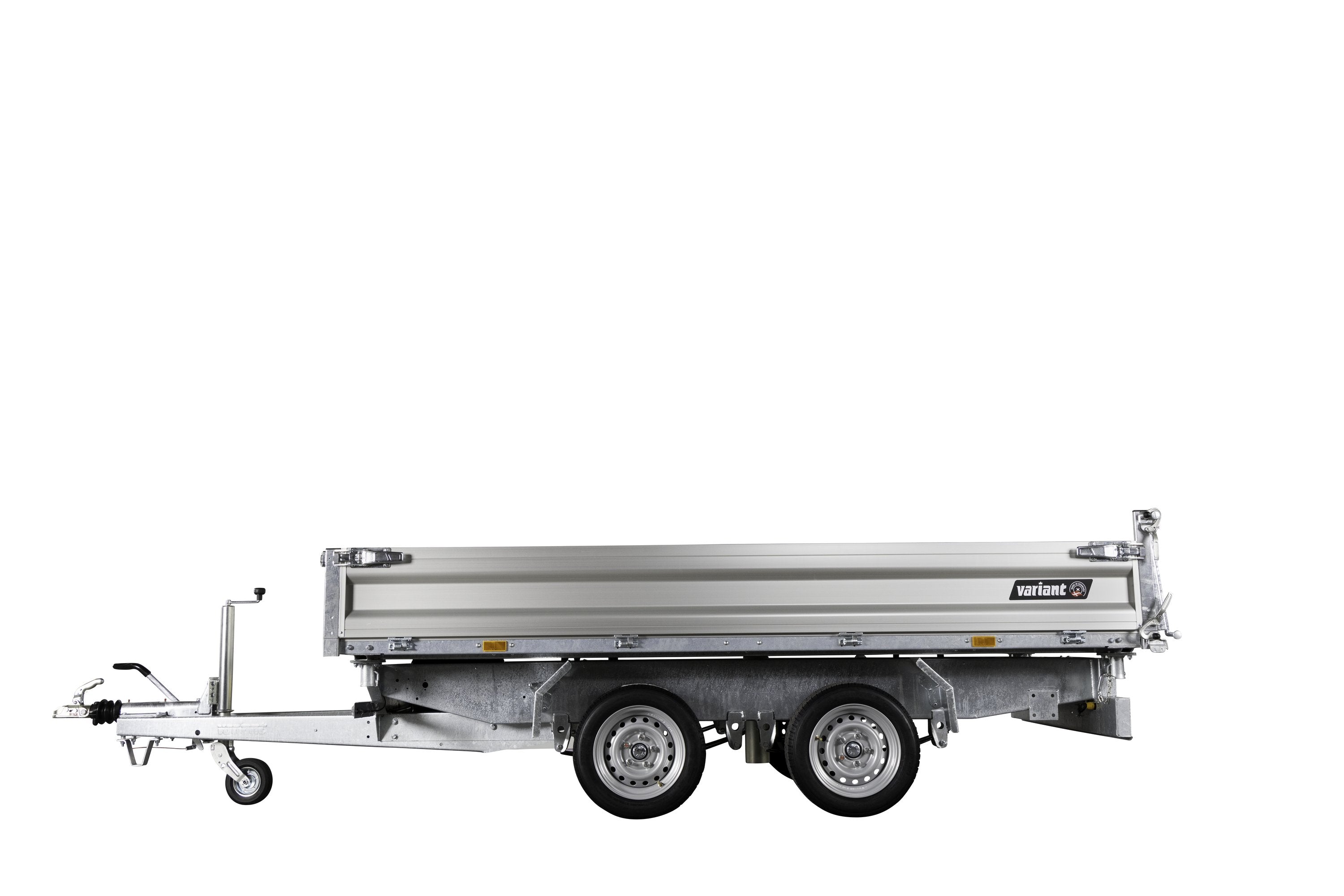 Variant 3017 TB Maxi-Load Tiptrailer | Aluminium/Stål | Ladmål 320 x 168 x 35 cm | 3000 kg