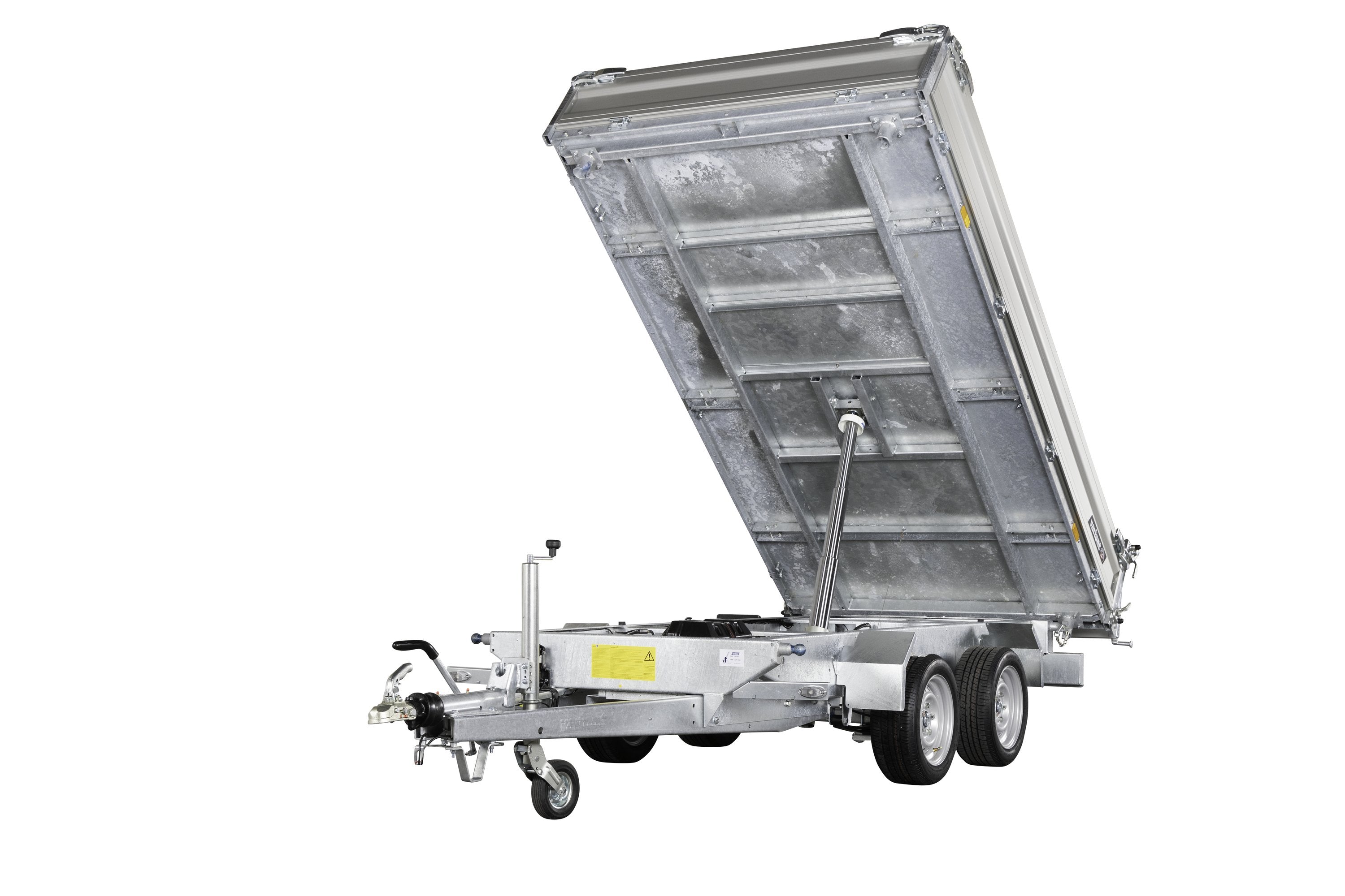 Variant 3017 TB Maxi-Load Tiptrailer | Aluminium/Stål | Ladmål 320 x 168 x 35 cm | 3000 kg