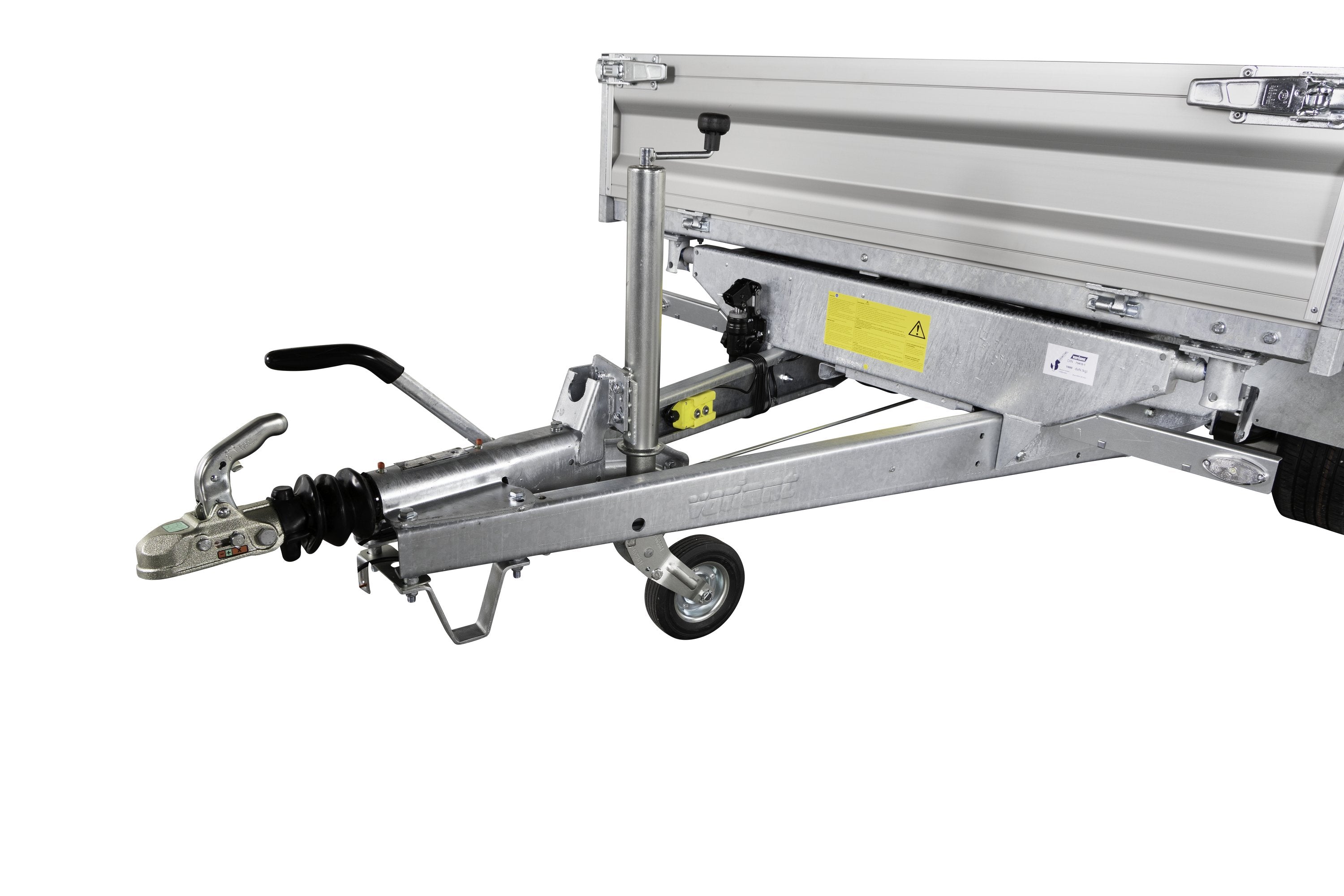 Variant 3017 TB Maxi-Load Tiptrailer | Aluminium/Stål | Ladmål 320 x 168 x 35 cm | 3000 kg