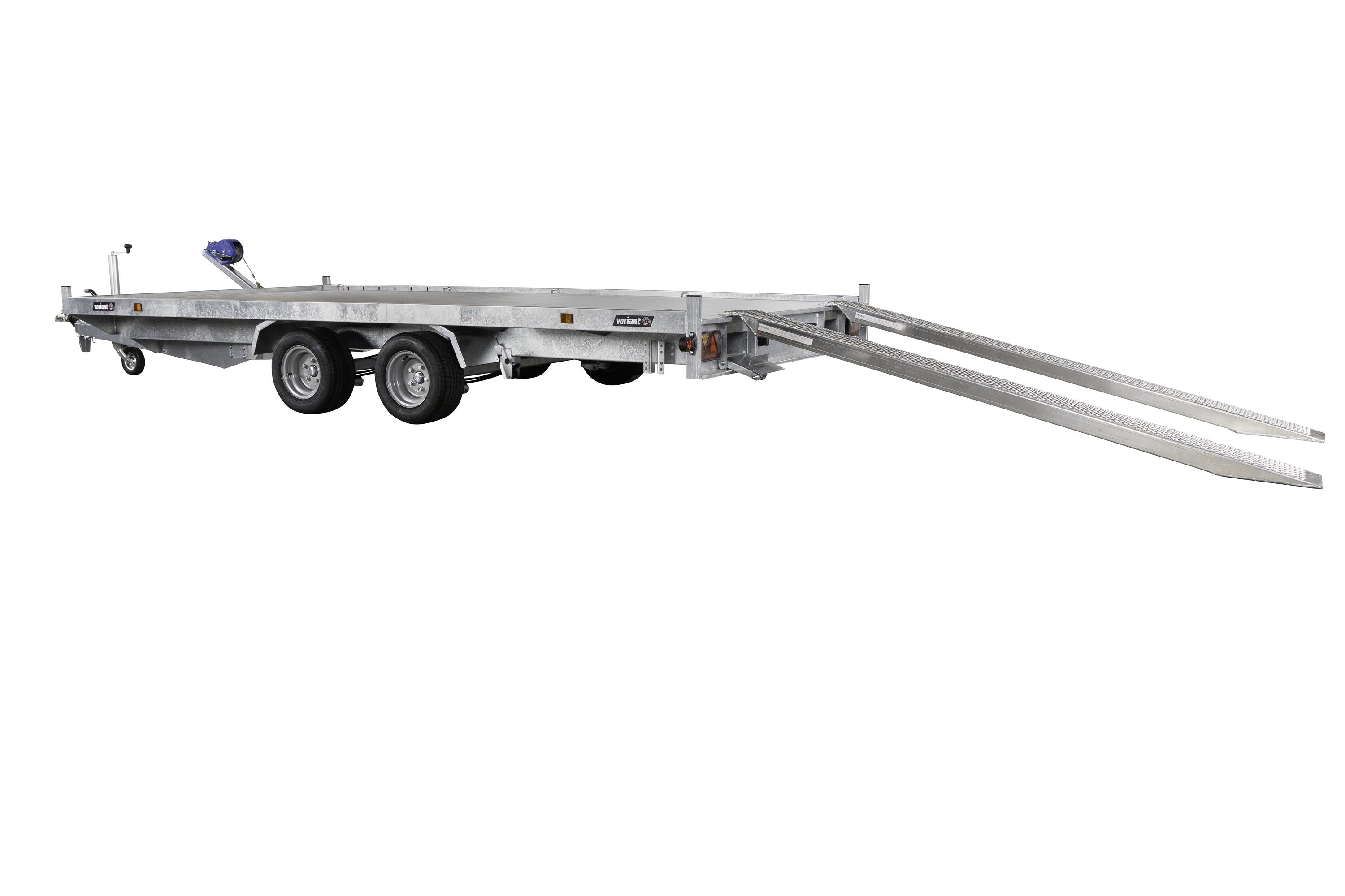 Variant 3021 L4 Ladtrailer | Aluminium | Ladmål 420 x 204 x 4 cm | 3000 kg