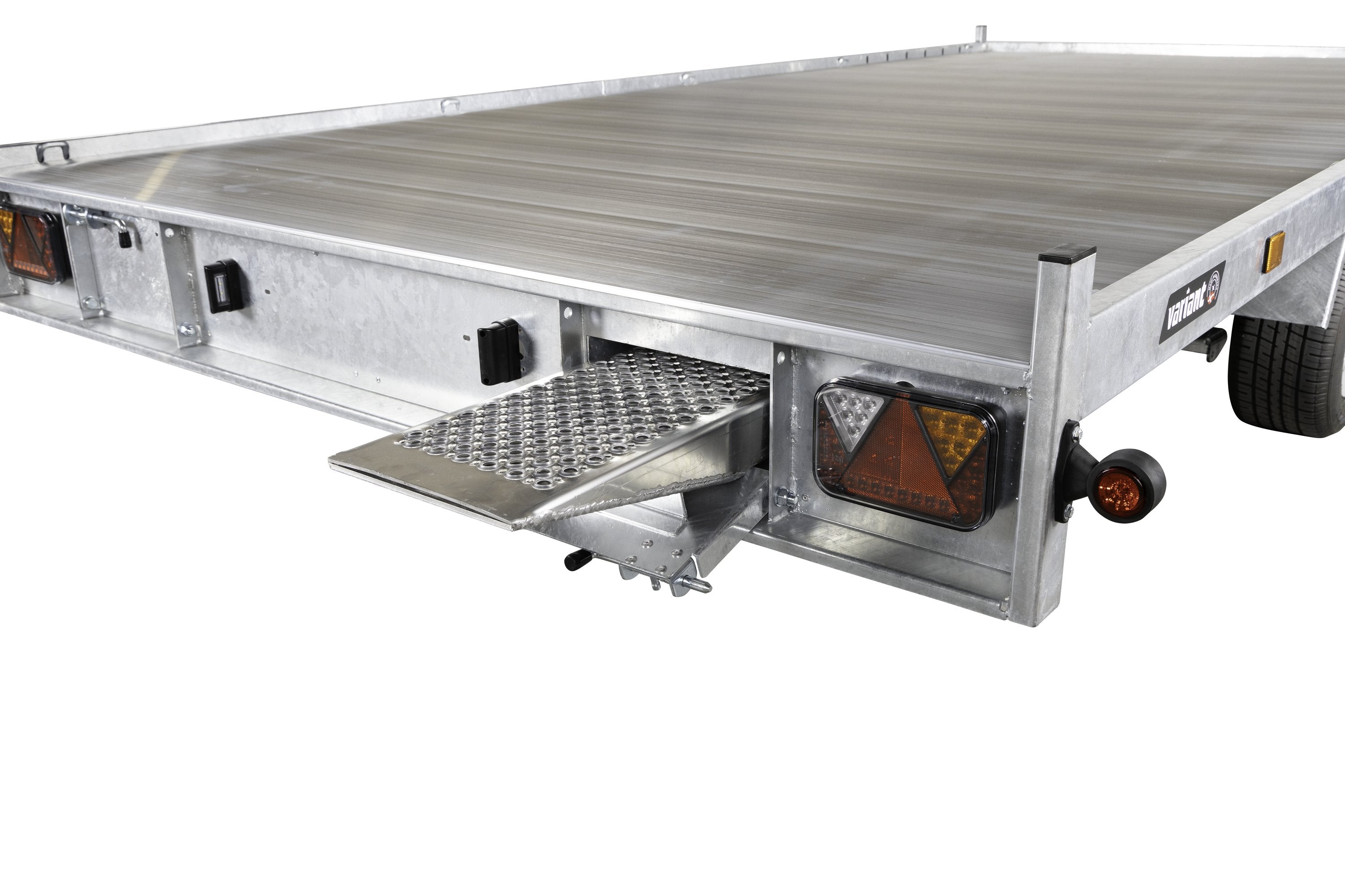 Variant 3021 L4 Ladtrailer | Aluminium | Ladmål 420 x 204 x 4 cm | 3000 kg