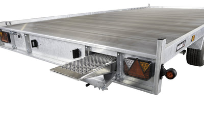 Variant 3021 L4 Ladtrailer | Aluminium | Ladmål 420 x 204 x 4 cm | 3000 kg