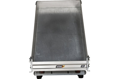 Variant 3321 TB Tiptrailer | Aluminium/Stål | Ladmål 414 x 210 x 35 cm | 3500 kg