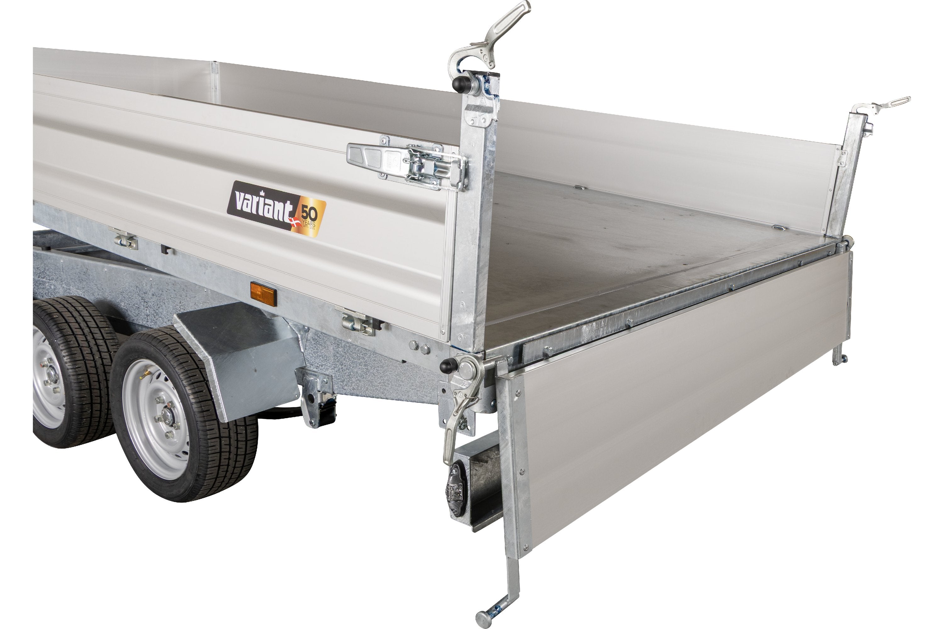 Variant 3321 TB Tiptrailer | Aluminium/Stål | Ladmål 414 x 210 x 35 cm | 3500 kg