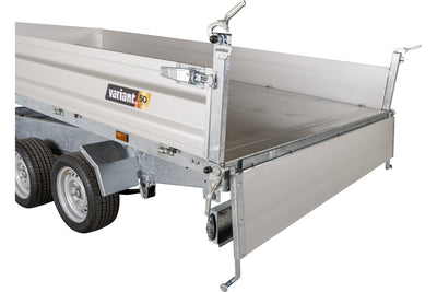 Variant 3321 TB Tiptrailer | Aluminium/Stål | Ladmål 414 x 210 x 35 cm | 3500 kg