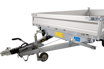 Variant 3321 TB Tiptrailer | Aluminium/Stål | Ladmål 414 x 210 x 35 cm | 3500 kg