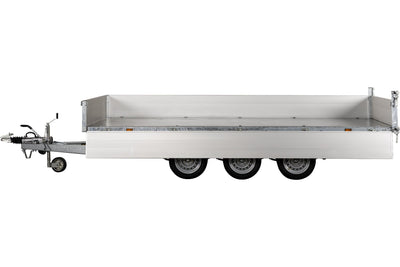 Variant 3321 TB Tiptrailer | Aluminium/Stål | Ladmål 414 x 210 x 35 cm | 3500 kg