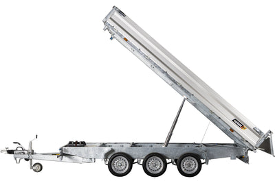 Variant 3321 TB Tiptrailer | Aluminium/Stål | Ladmål 414 x 210 x 35 cm | 3500 kg