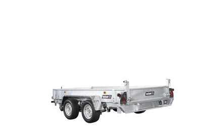 Variant 3515 MT Maskintrailer | Stål | Ladmål 300 x 150 x 30 cm | 3500 kg