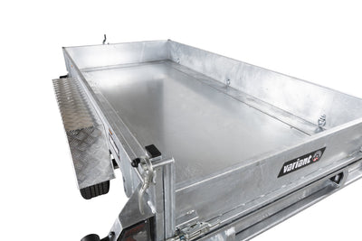 Variant 3515 MT Maskintrailer | Stål | Ladmål 300 x 150 x 30 cm | 3500 kg