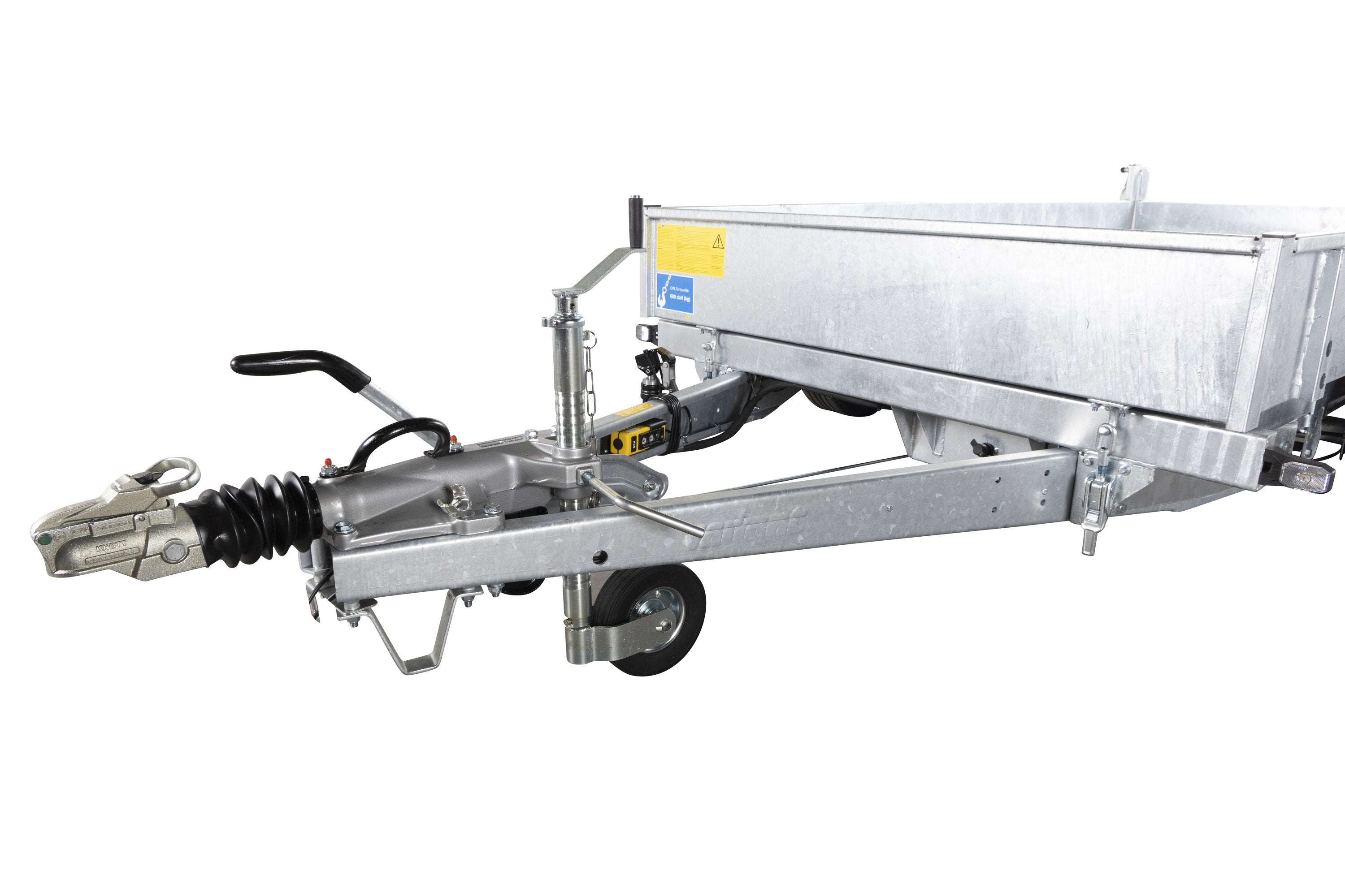 Variant 3515 MT Maskintrailer | Stål | Ladmål 300 x 150 x 30 cm | 3500 kg