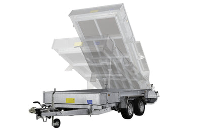 Variant 3517 MT Tiptrailer | Stål | Ladmål 360 x 170 x 30 cm | 3500 kg