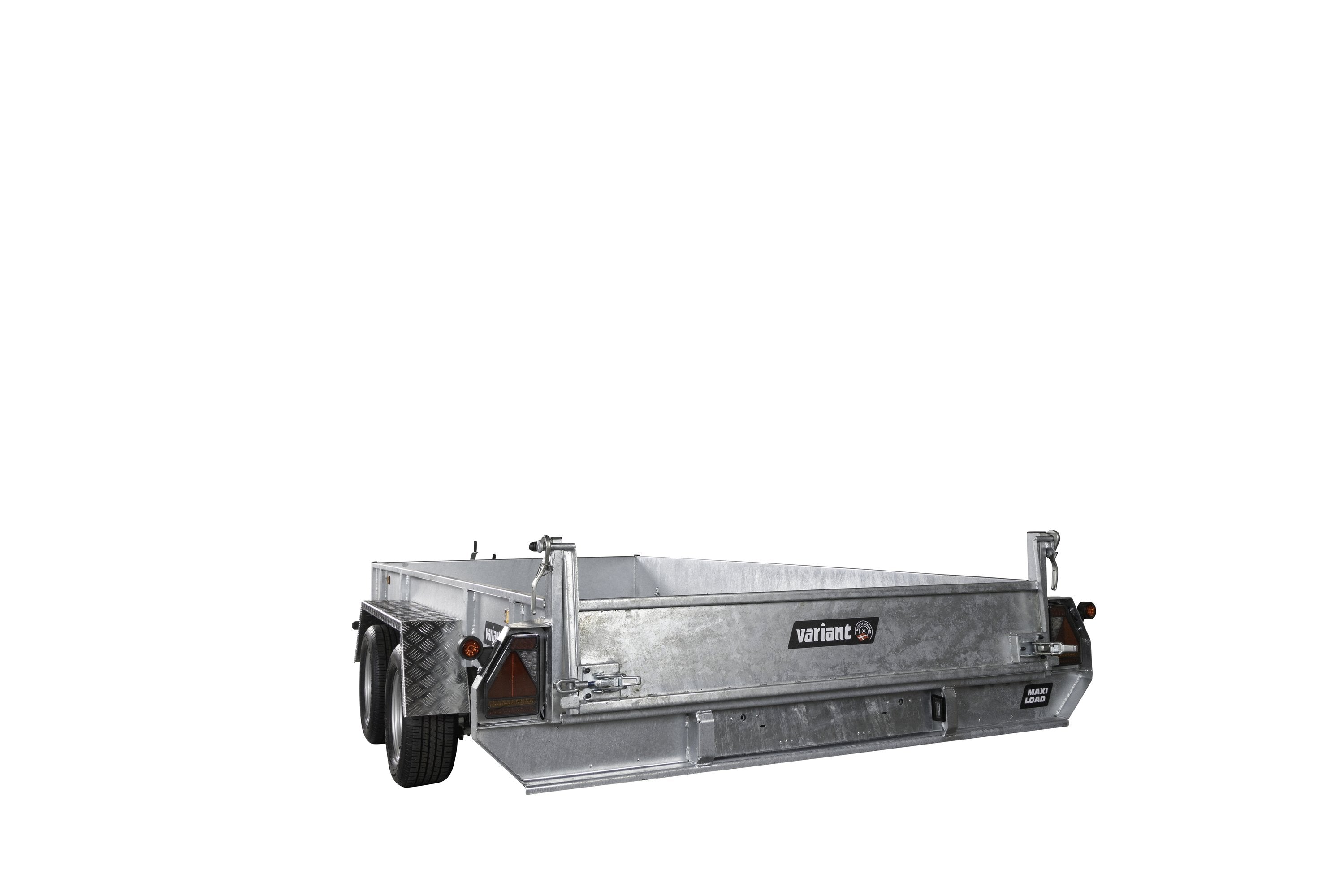 Variant 3517 MT Tiptrailer | Stål | Ladmål 360 x 170 x 30 cm | 3500 kg